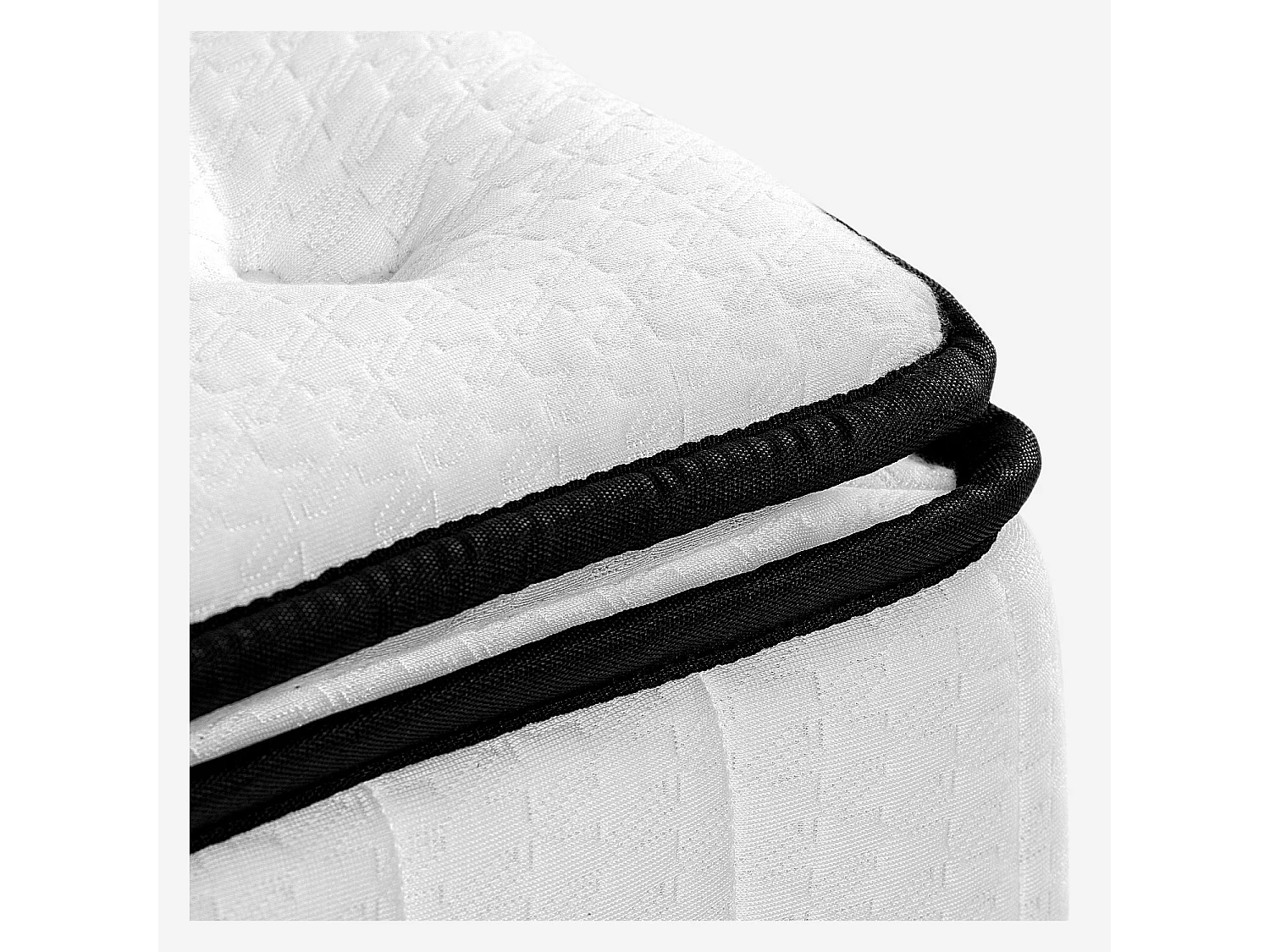 Habitat - Matelas hybride ressorts ensachés et mousse à mémoire de forme avec surmatelas - 160 x 200 cm - Hybride excellence