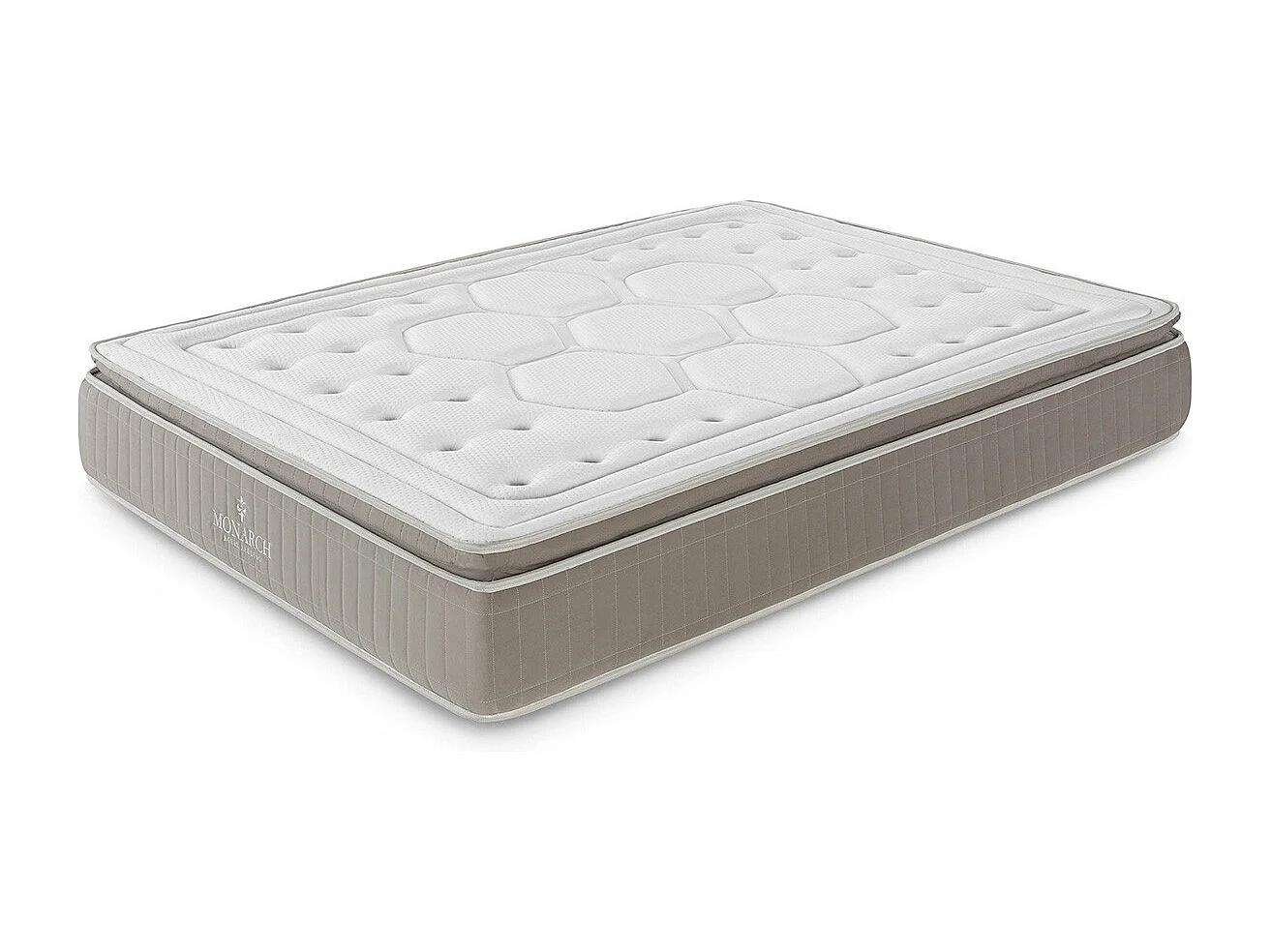 Colchão Deluxe Crown - Molas Ensacadas Tamanho 190 x 80 cm Altura 28 cm