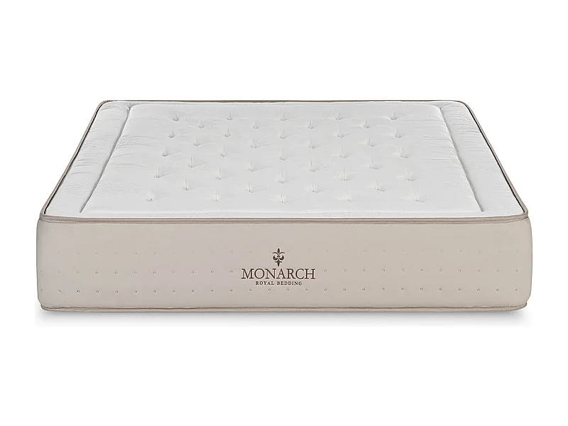 Matelas Grand Sublime Majestic - Ressorts Ensachés  Taille 200 x 135 cm Hauteur 28 cm
