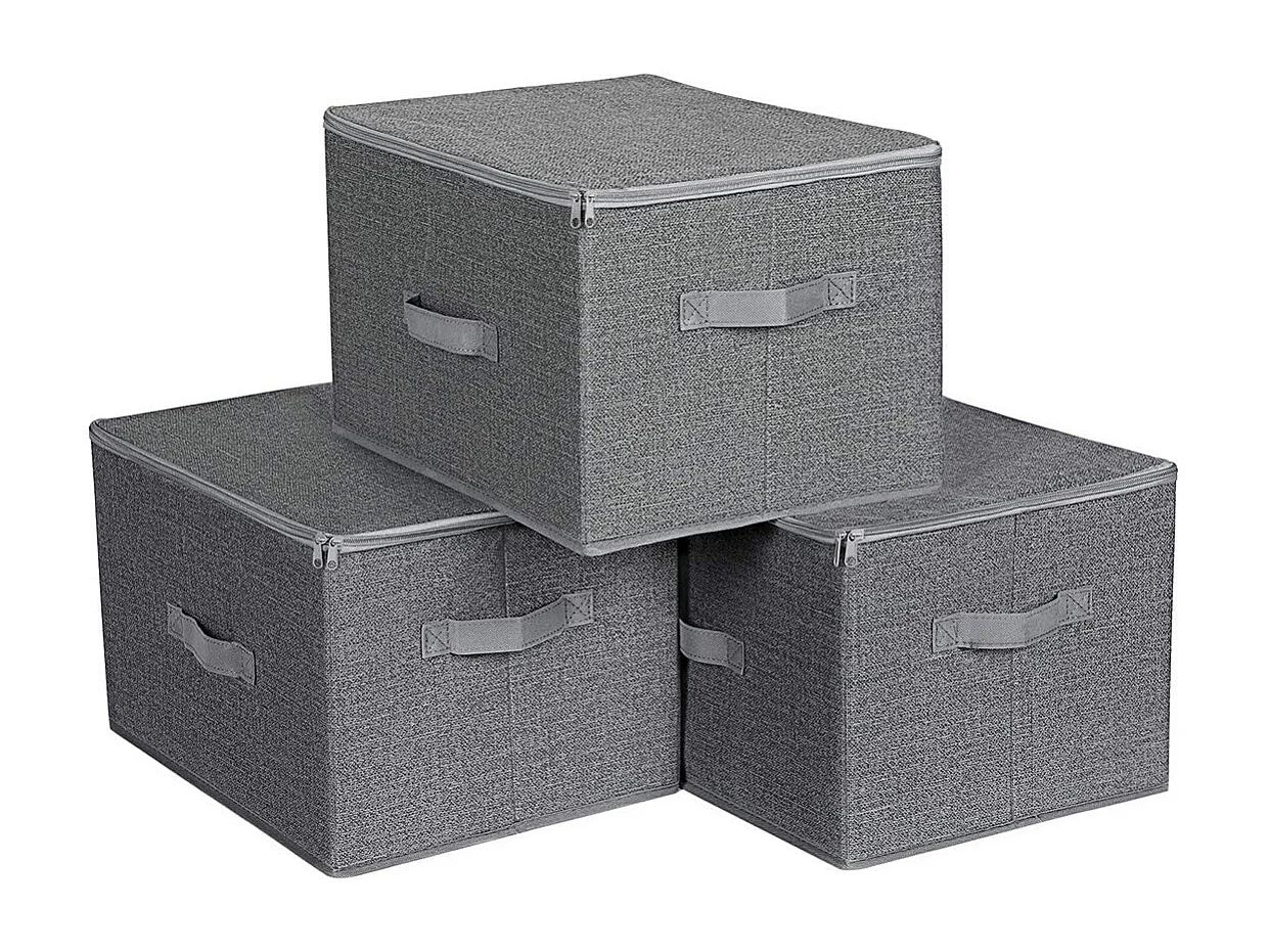 Set di 3 scatole portaoggetti, scatola pieghevole Toronto