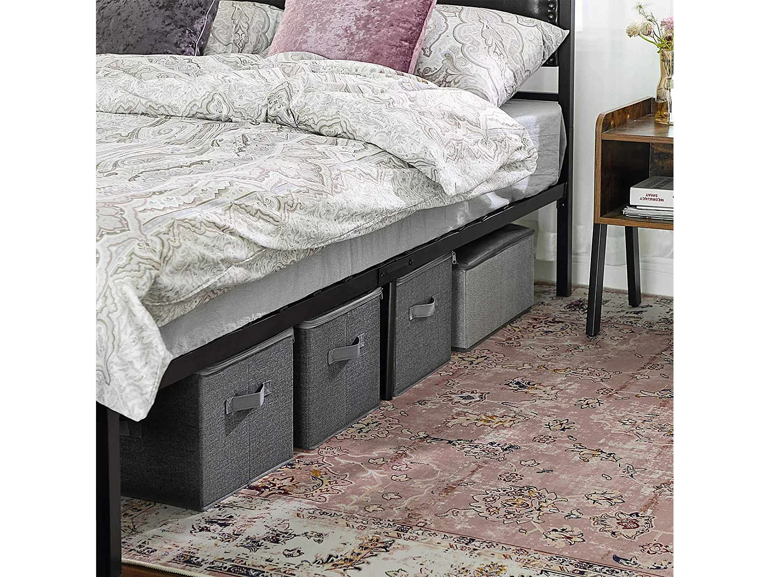 Set di 3 scatole portaoggetti, scatola pieghevole Toronto