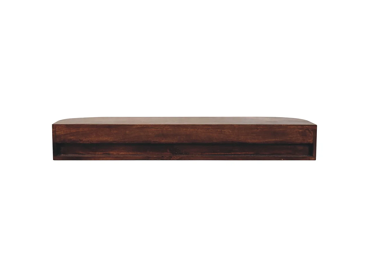 Artisan Furniture Solid Wood Lunar 2 Drawer Wall Mounted Chestnut Console