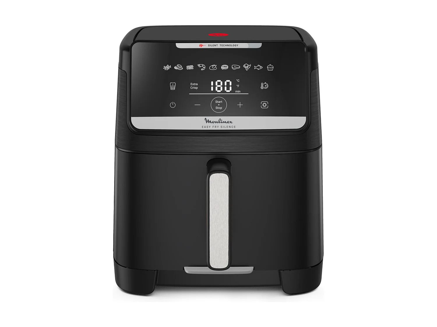 Moulinex EZ8428 Easy Fry Silence 7L, Friggitrice ad aria, Silenziosa, Frontale Rimovibile