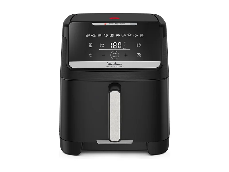 Moulinex EZ8428 Easy Fry Silence 7L, Friggitrice ad aria, Silenziosa, Frontale Rimovibile