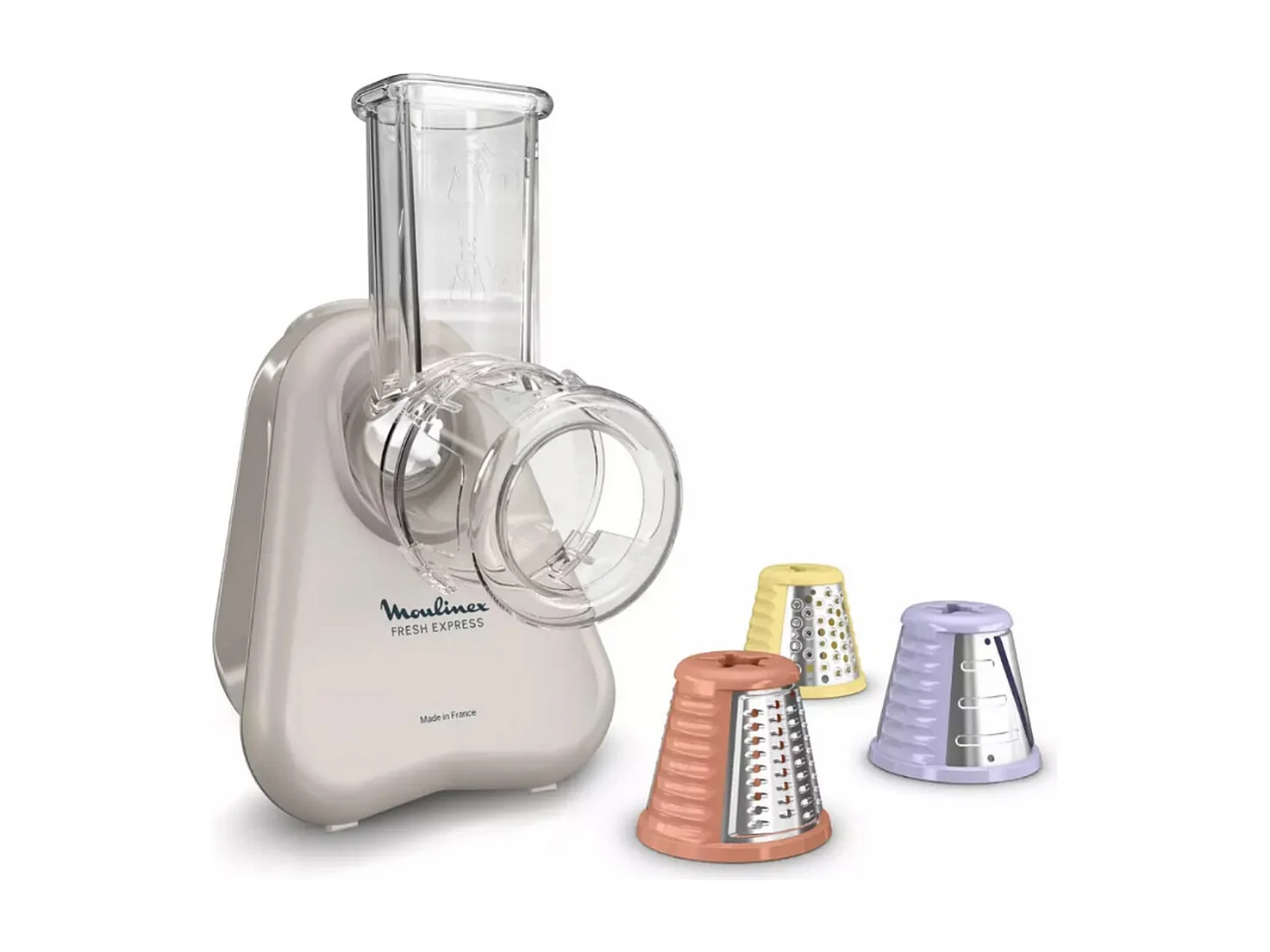 Moulinex Robot 3en1 râpeur, trancheur et éminceur 150w - DK853BE0