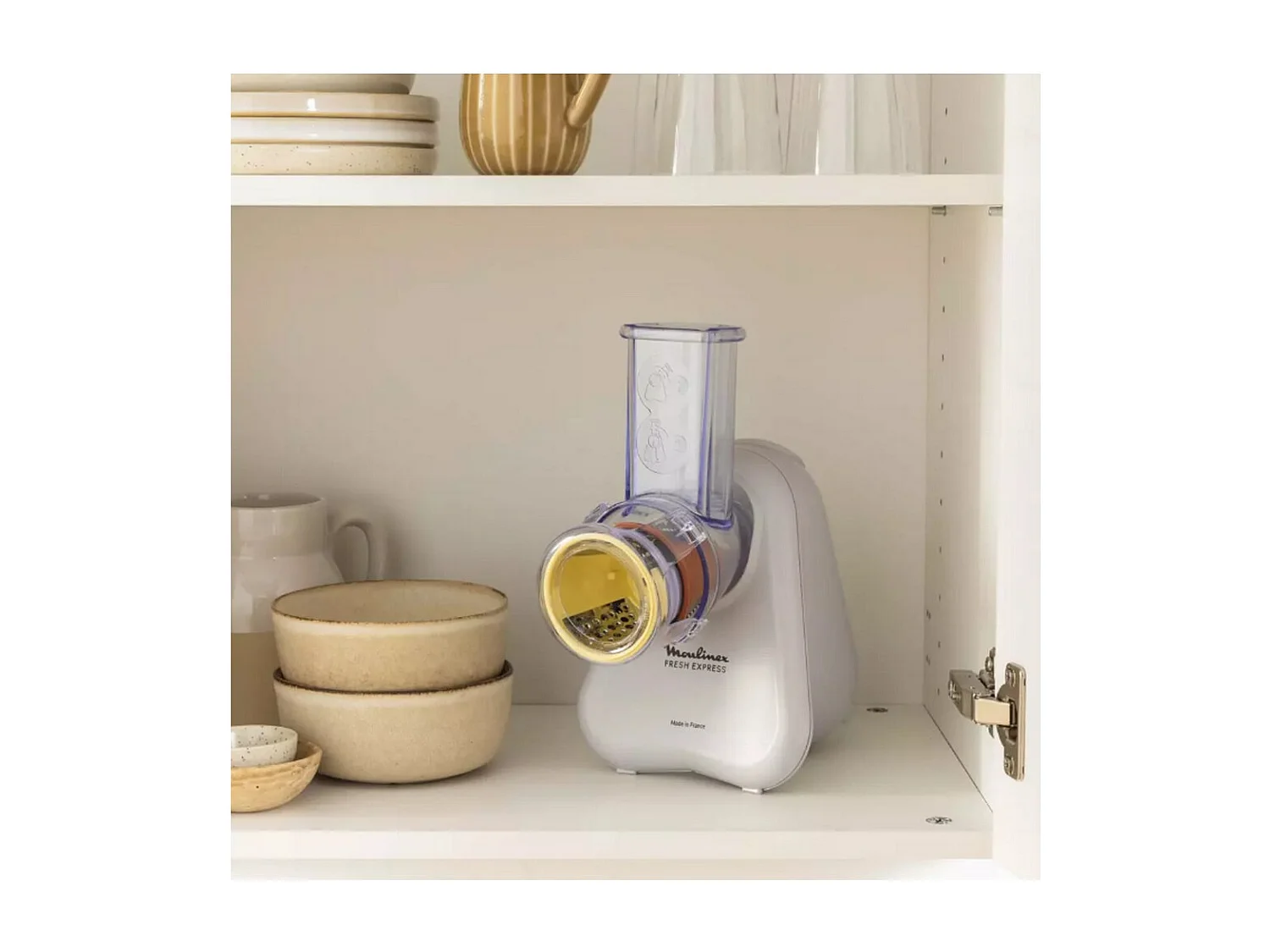 Moulinex Robot 3en1 râpeur, trancheur et éminceur 150w - DK853BE0