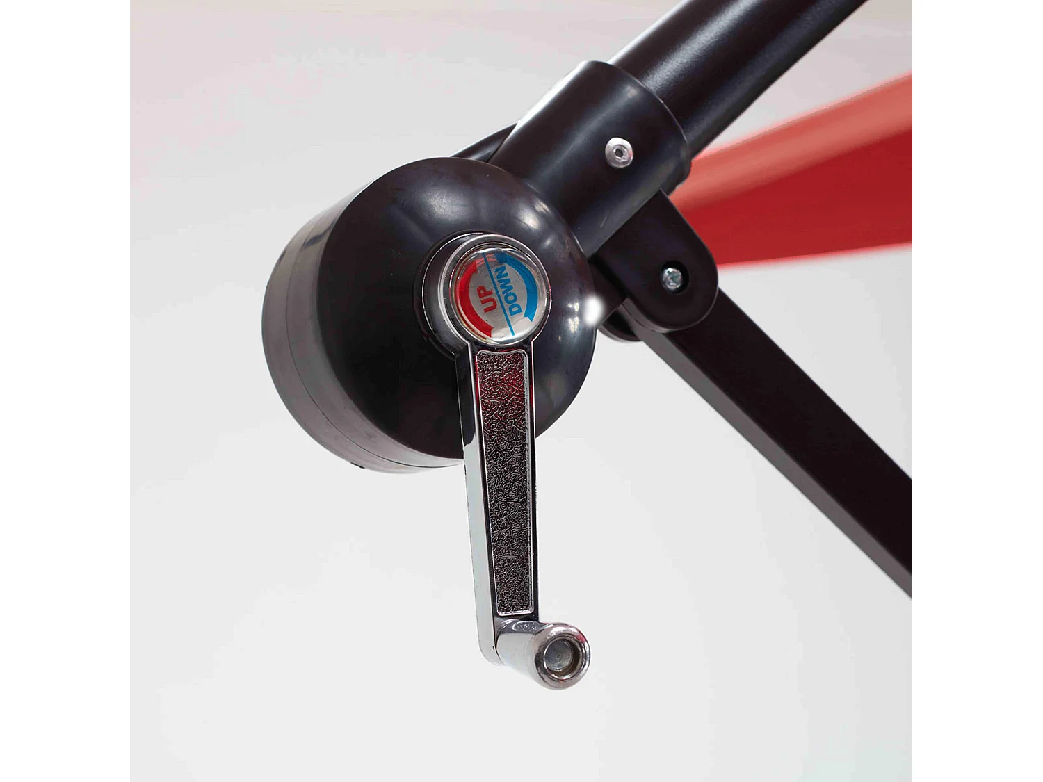 Parasol déporté 3 x 3 m terracotta - Genova