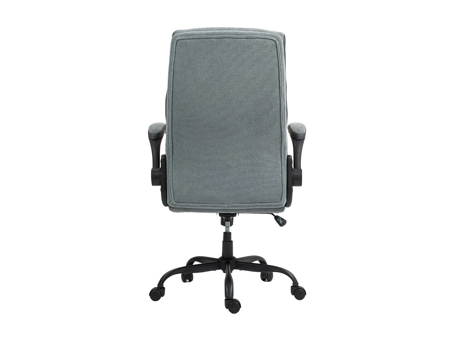 Fauteuil de bureau réglable et inclinable en tissu nylon gris - SUMMIT