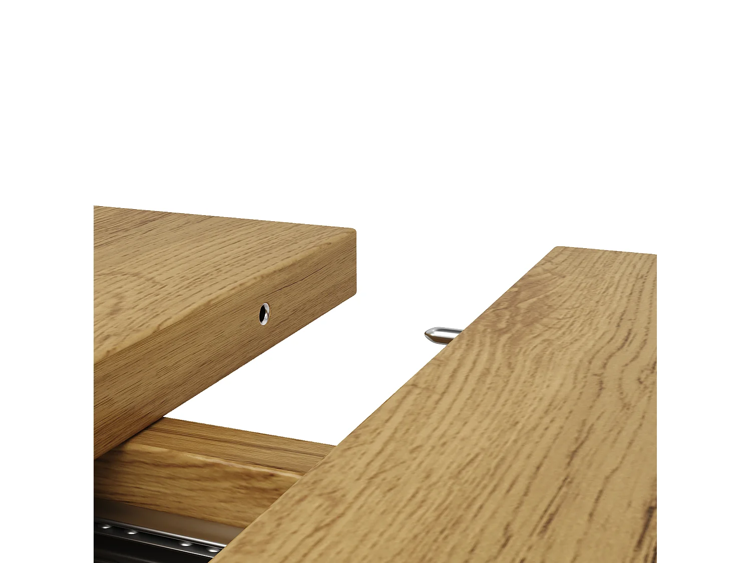 Table à manger extensible (110-140 x 80 cm) - pour 4 à 6 personnes - avec casier à vin - porte en verre - noir