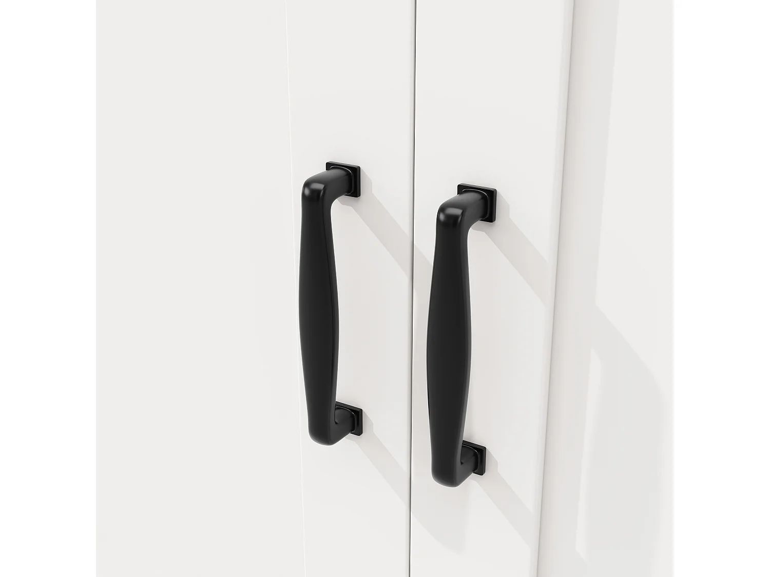 Ilot central de cuisine mobile - Plateau extensible - 120x40x95cm - 4 portes et 2 tiroirs - avec porte-serviettes - MDF - Blanc