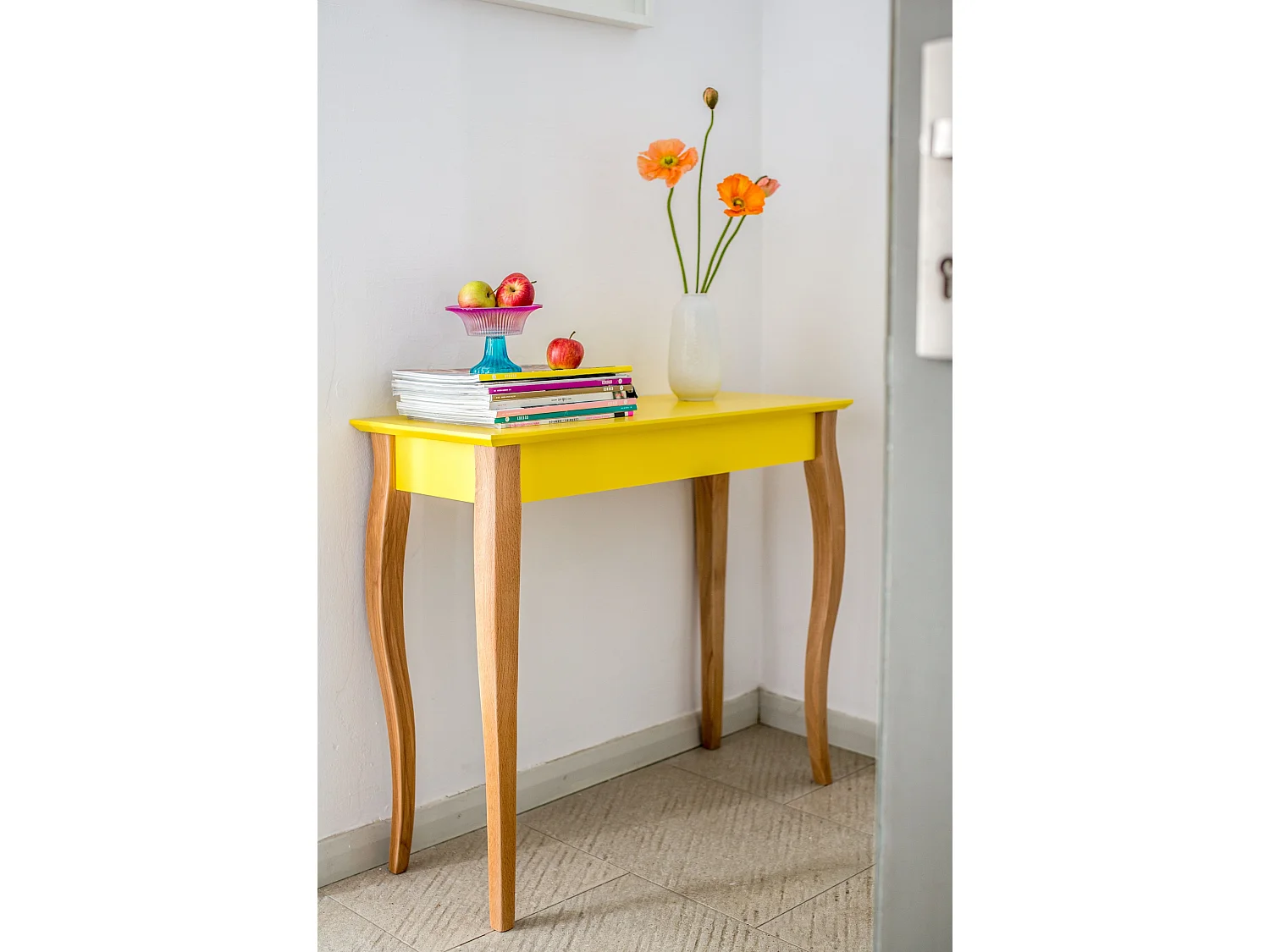 Petite Console 65 x 35 cm Lillo  Blanc Craie