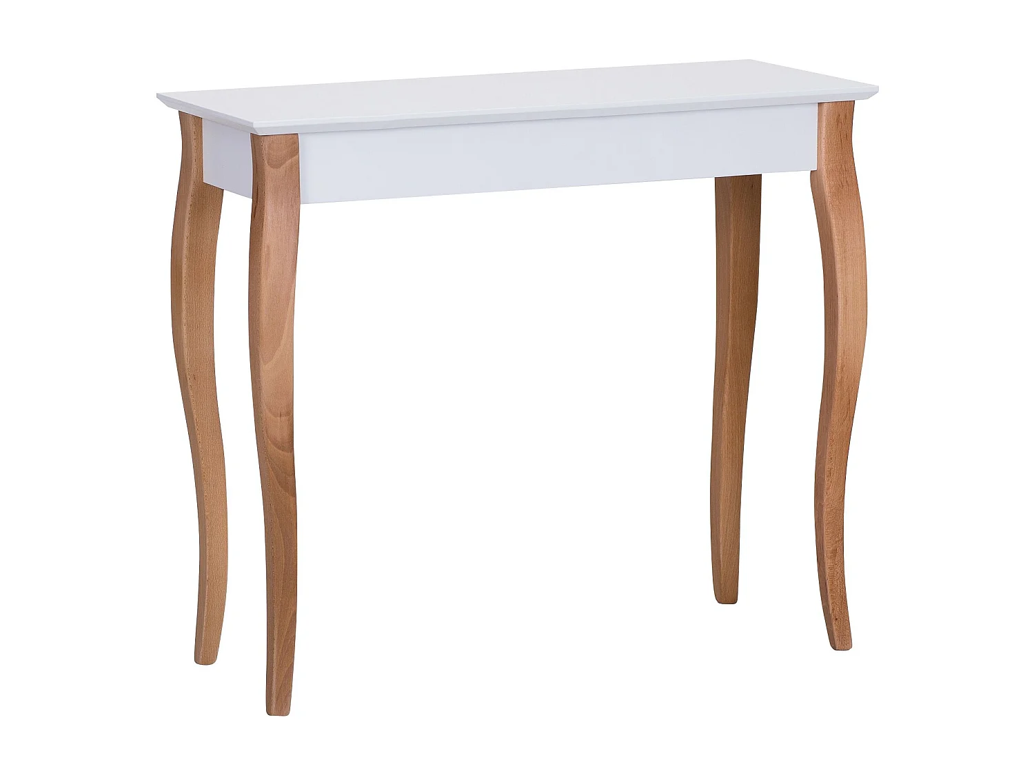 Kleiner Konsolentisch 85 x 35 cm Lillo Weiß