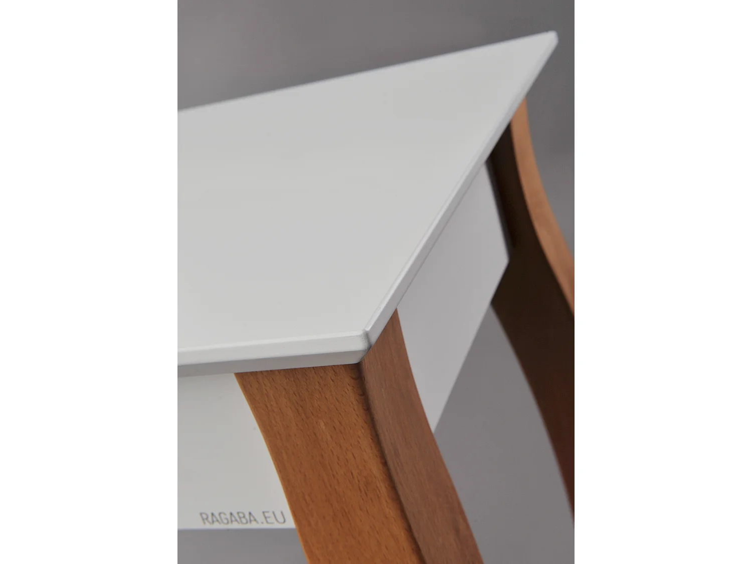 Kleiner Konsolentisch 85 x 35 cm Lillo Perlweiß