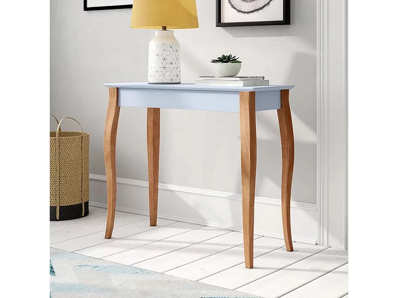 Kleiner Konsolentisch 85 x 35 cm Lillo  Salbeigrün