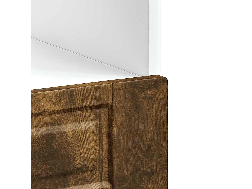 Meuble four chêne fumé bois d'ingénierie