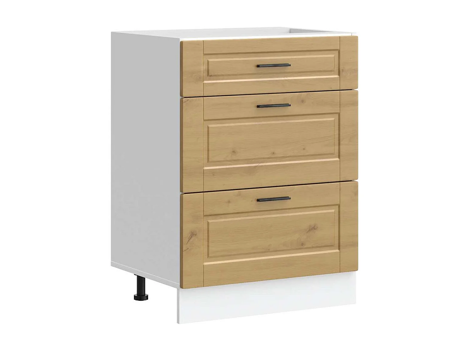 Meuble de cuisine chêne artisanal bois d'ingénierie