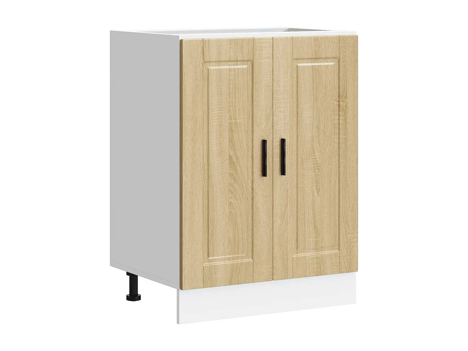 Meuble de cuisine chêne sonoma bois d'ingénierie