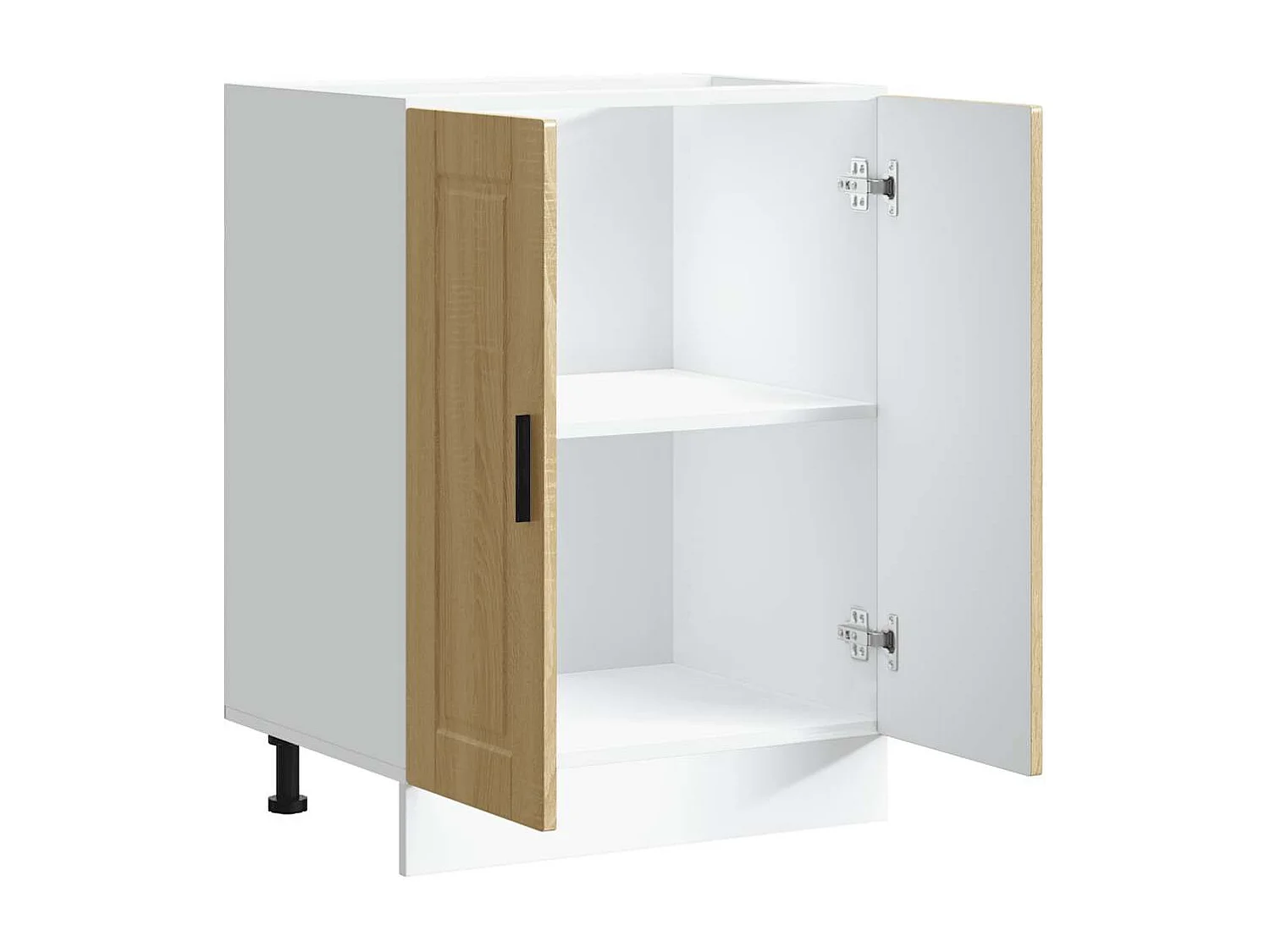 Meuble de cuisine chêne sonoma bois d'ingénierie