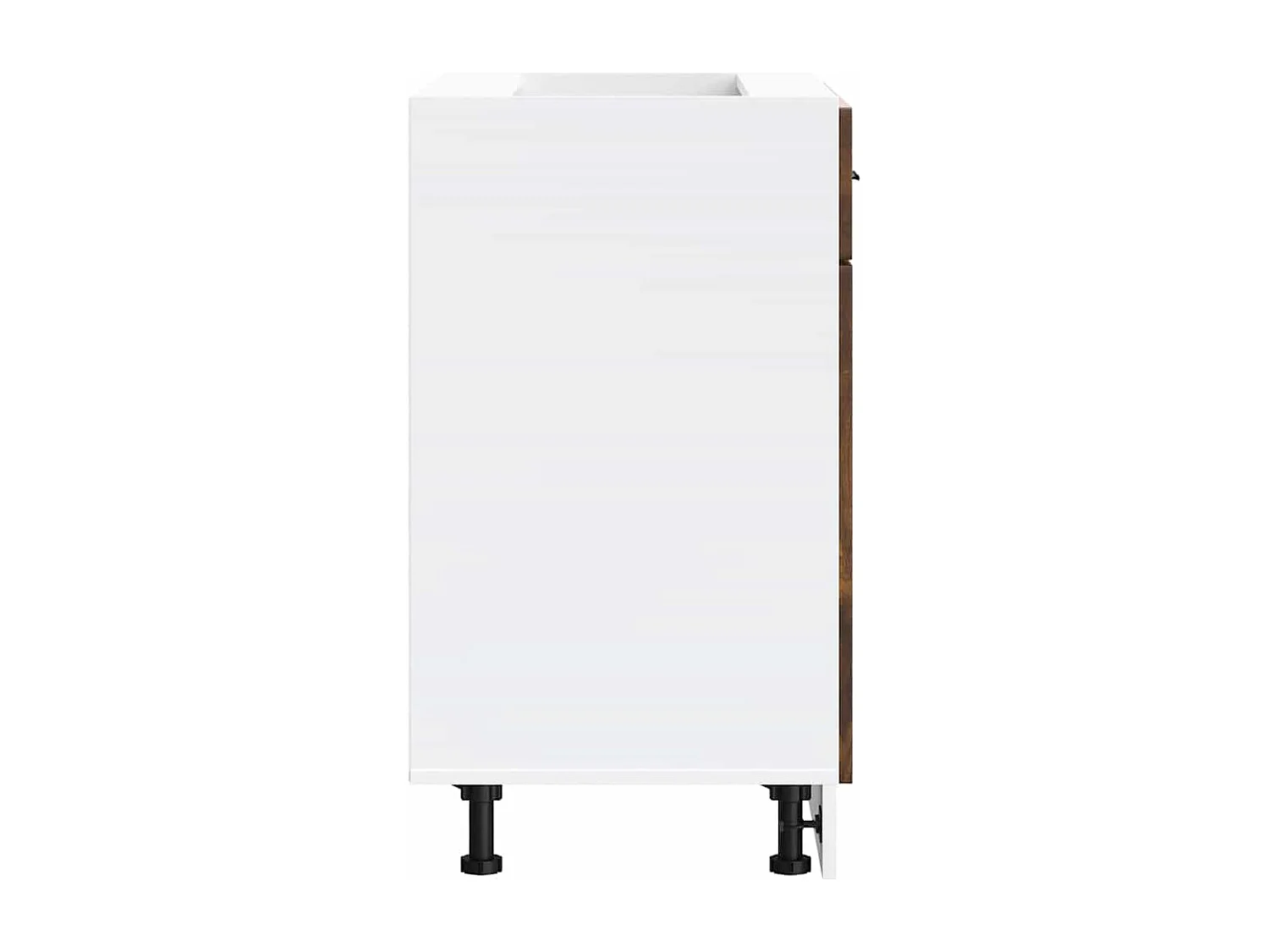 Meuble de cuisine chêne fumé bois d'ingénierie