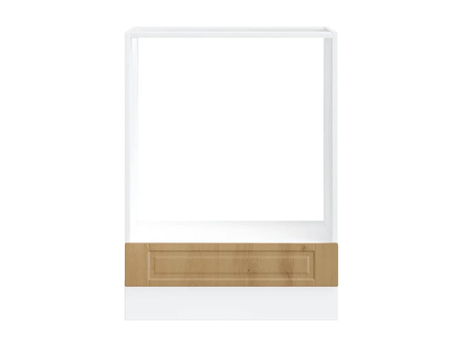 Meuble four chêne artisanal bois d'ingénierie