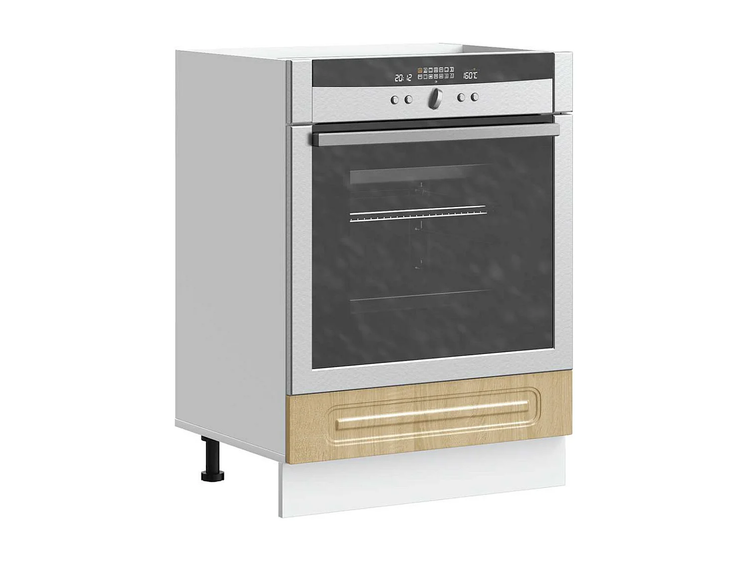 Meuble four chêne sonoma bois d'ingénierie