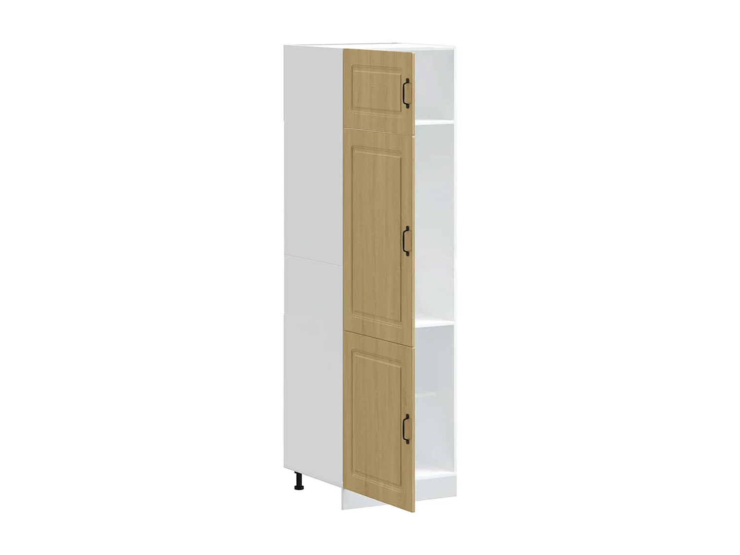 Meuble de cuisine chêne sonoma bois d'ingénierie