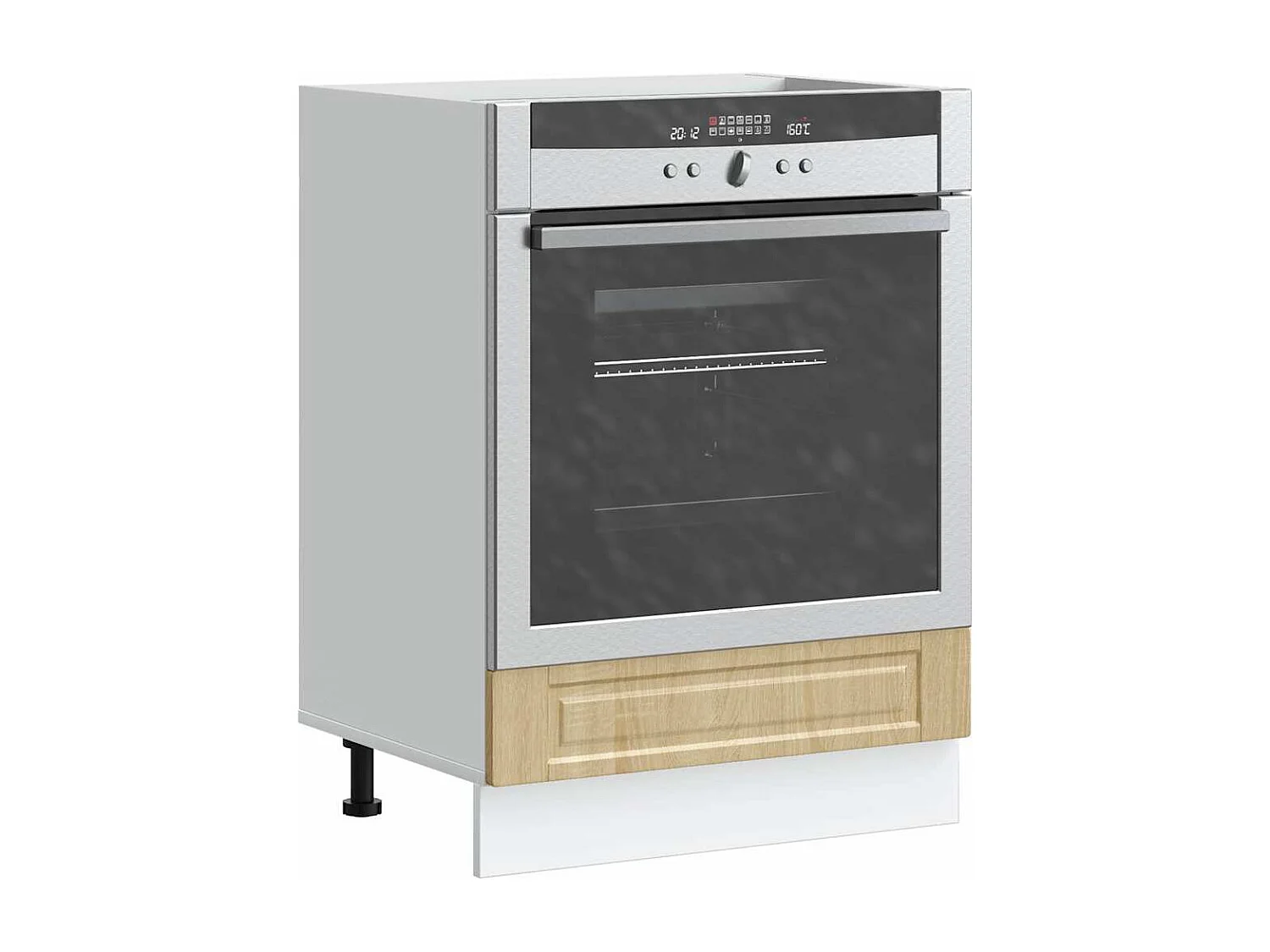 Meuble four chêne sonoma bois d'ingénierie