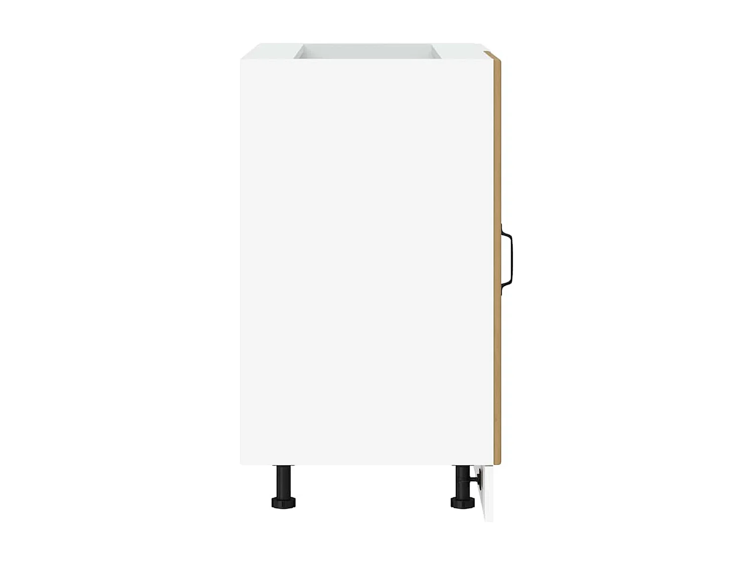 Meuble sous évier Chêne artisanal Bois d'ingénierie