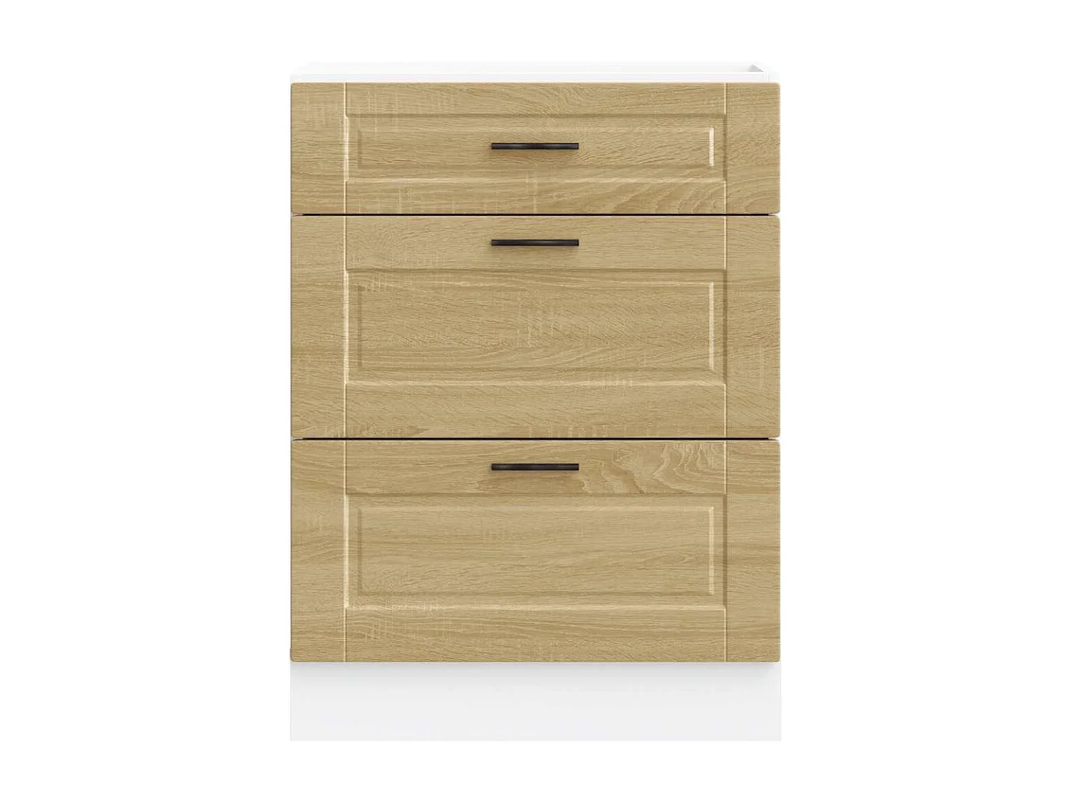 Meuble de cuisine chêne sonoma bois d'ingénierie