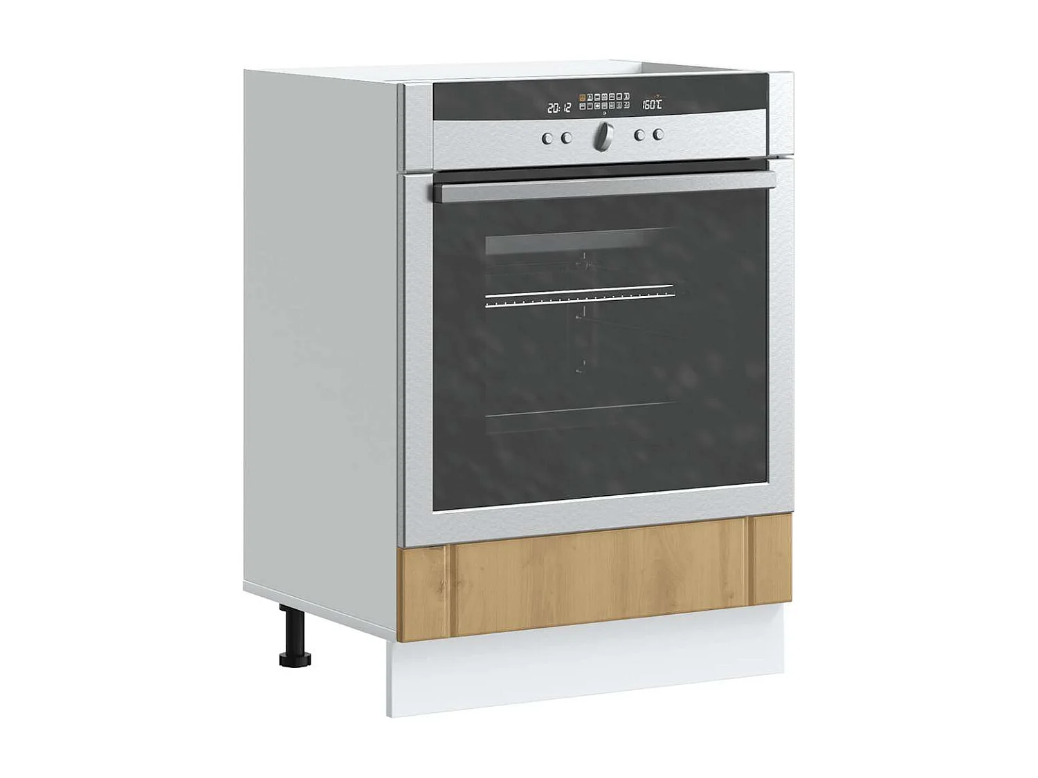 Meuble de four chêne artisanal bois ingénierie