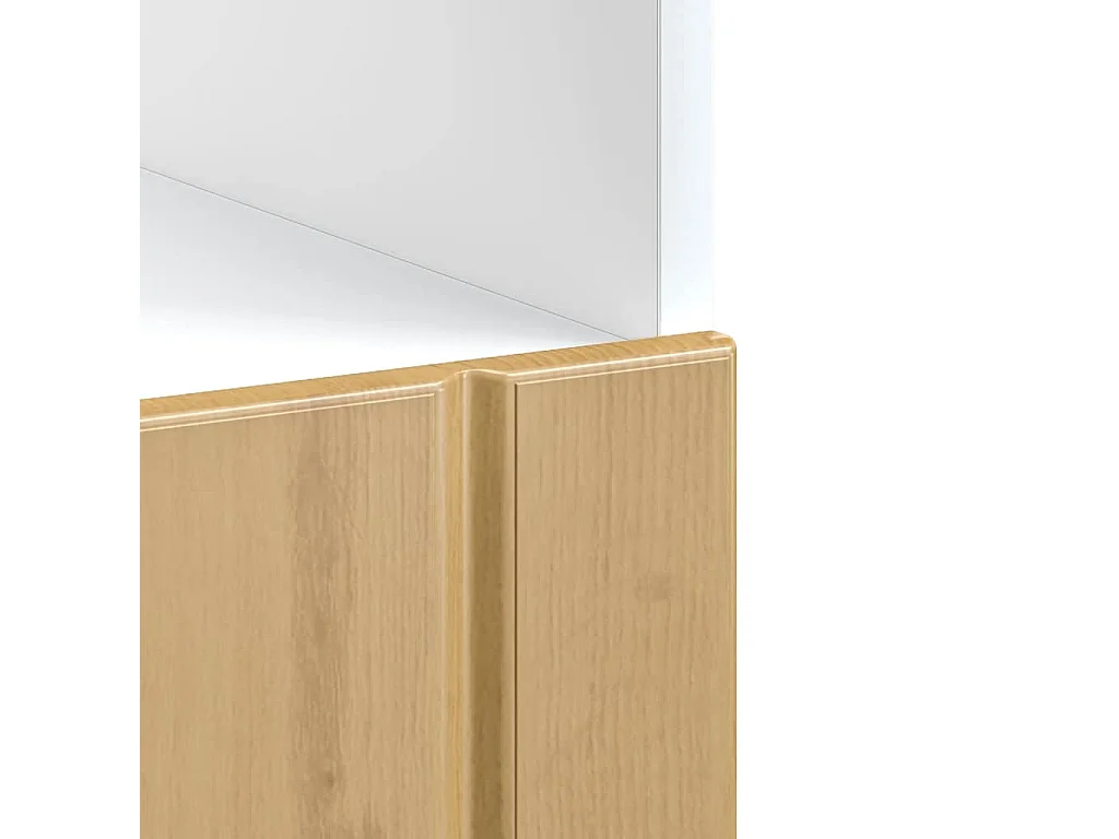 Meuble de four chêne artisanal bois ingénierie