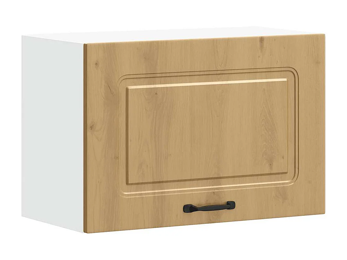 Meuble murale cuisine chêne artisanal bois d'ingénierie