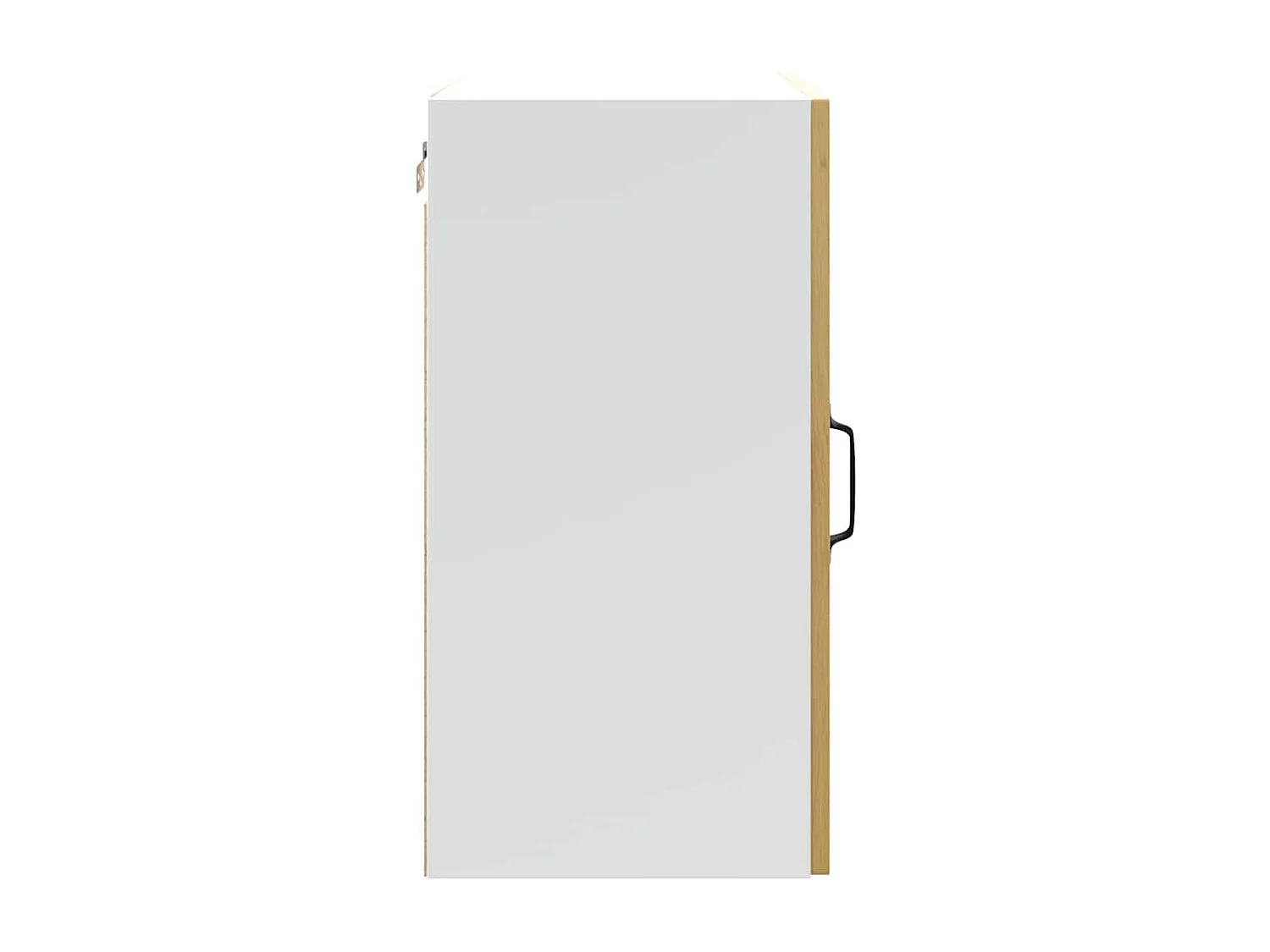 Meuble murale cuisine chêne artisanal bois d'ingénierie