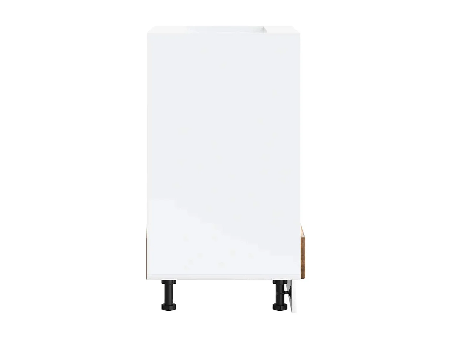 Meuble de four chêne fumé bois d'ingénierie