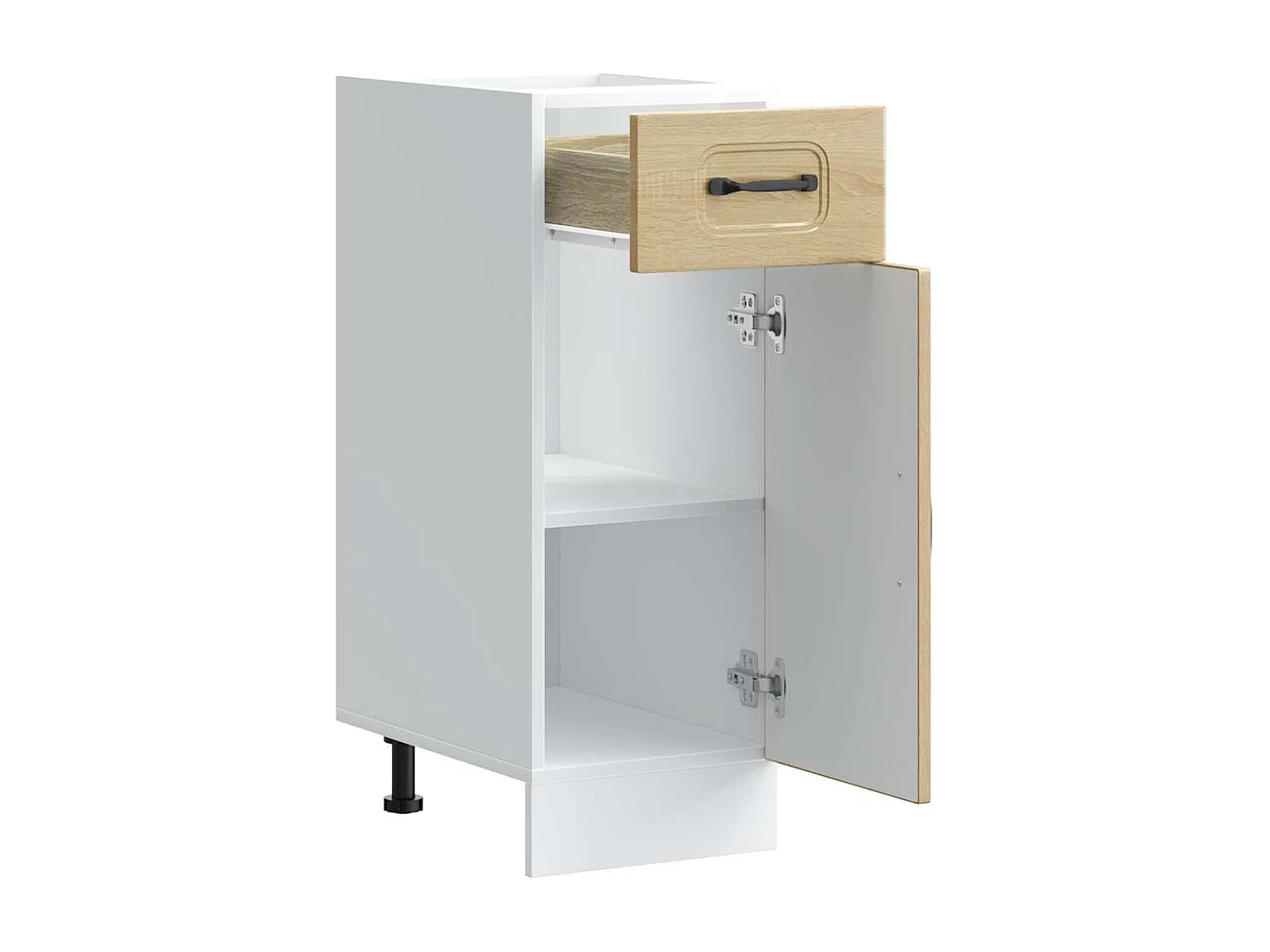 Meuble de cuisine chêne sonoma bois d'ingénierie