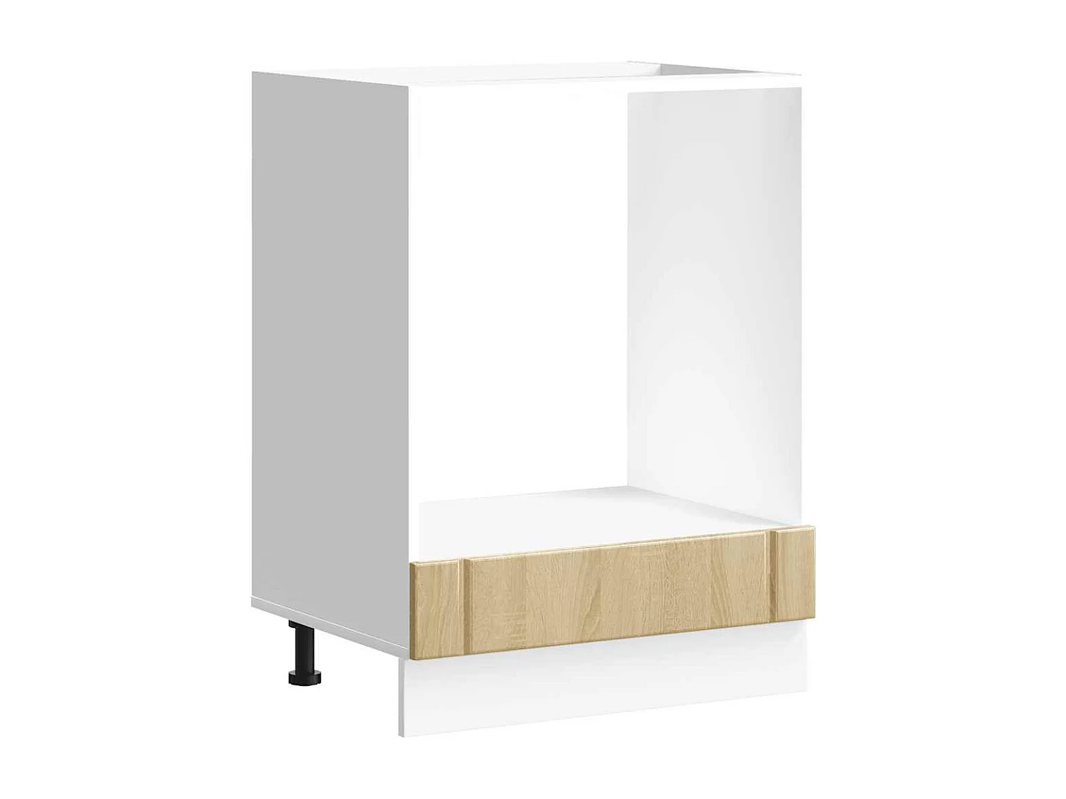 Meuble de four chêne sonoma bois d'ingénierie