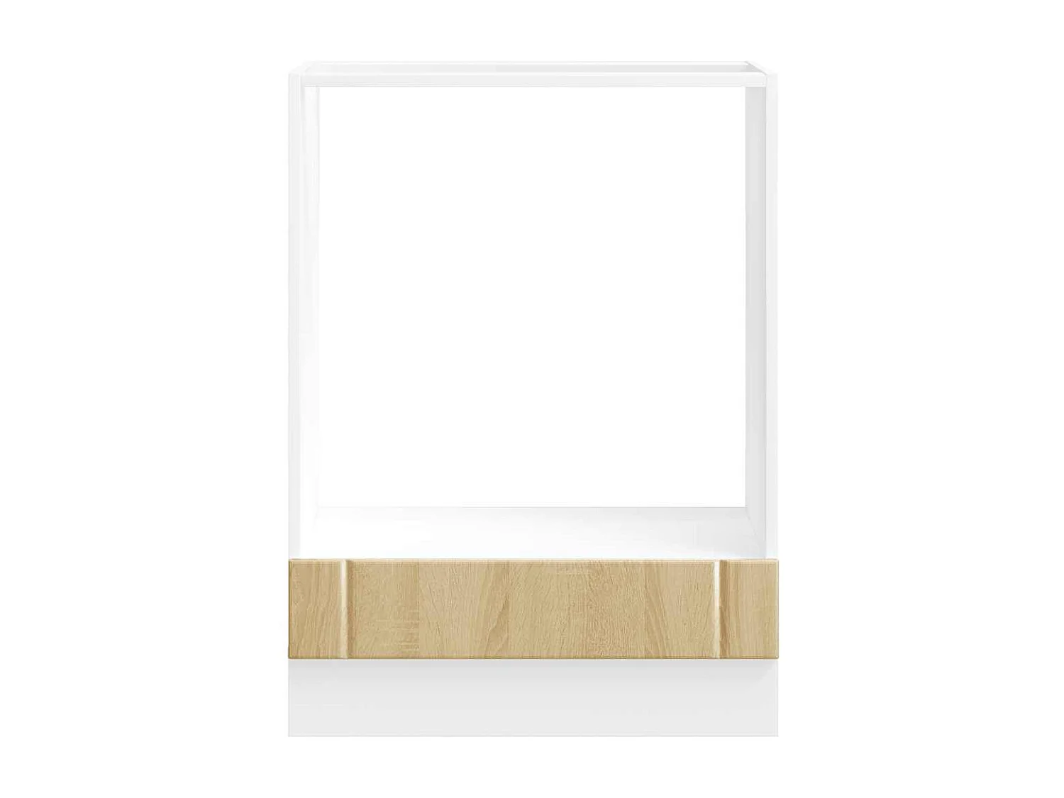 Meuble de four chêne sonoma bois d'ingénierie