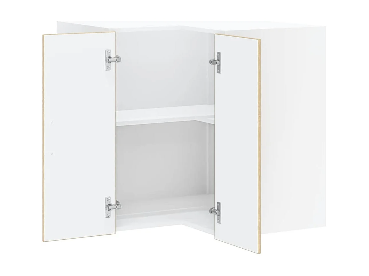 Meuble d'angle murale de cuisine chêne sonoma