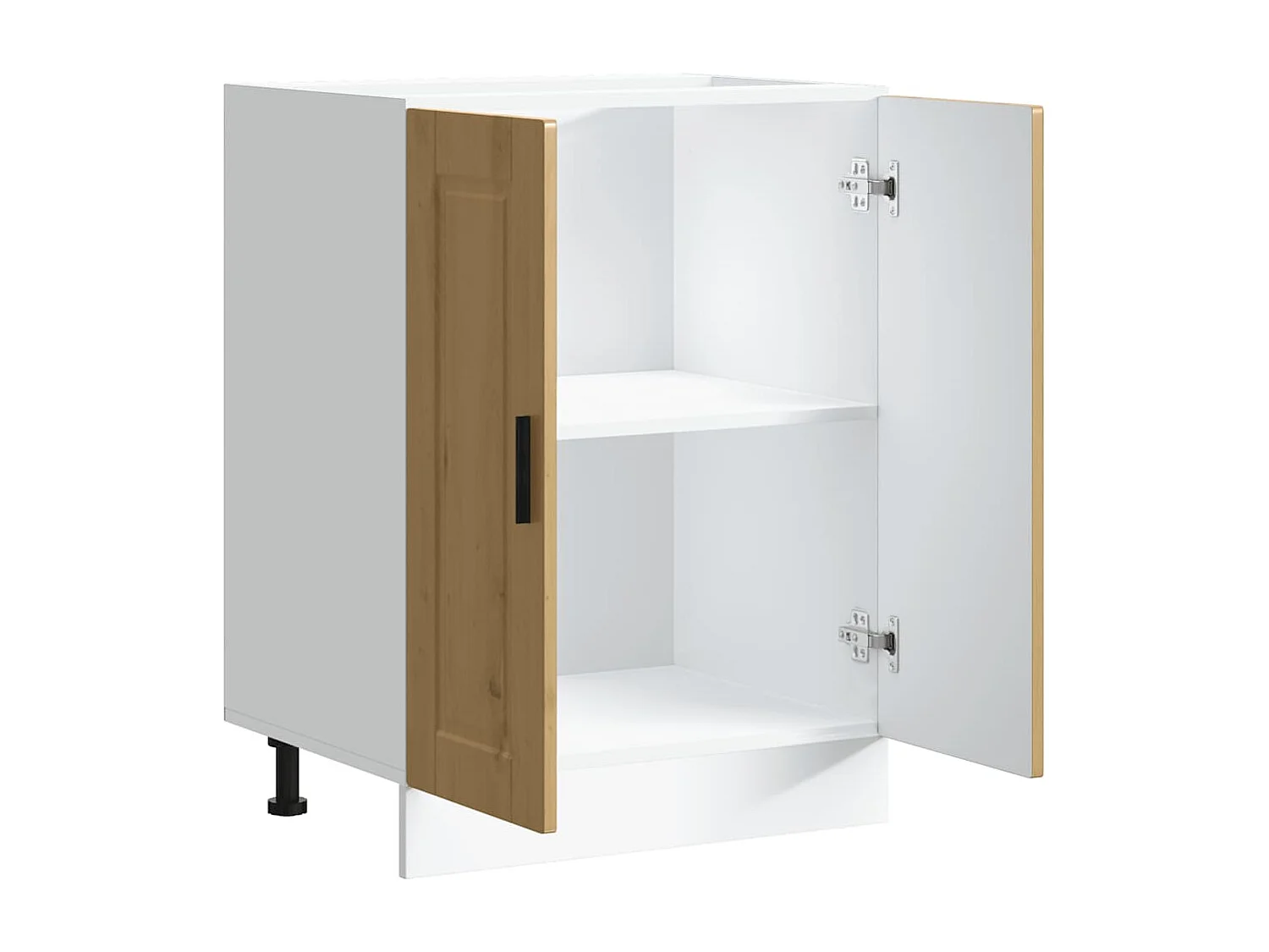 Meuble de cuisine chêne artisanal bois d'ingénierie