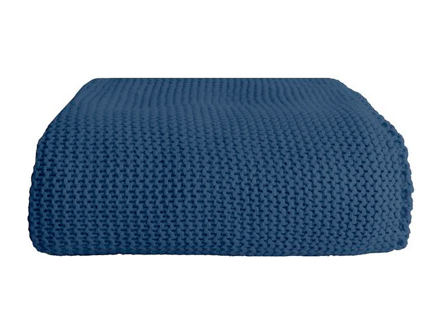 Manta plaid azul zafiro 130x170cm TRICOVA - SACASA