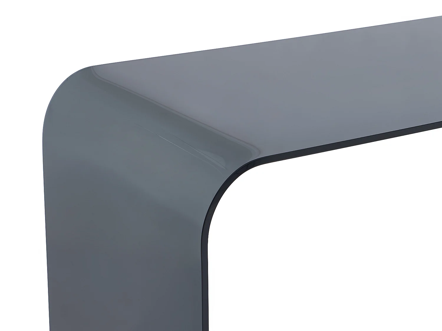 Bureau - Verre trempé - Anthracite - KARDEMO