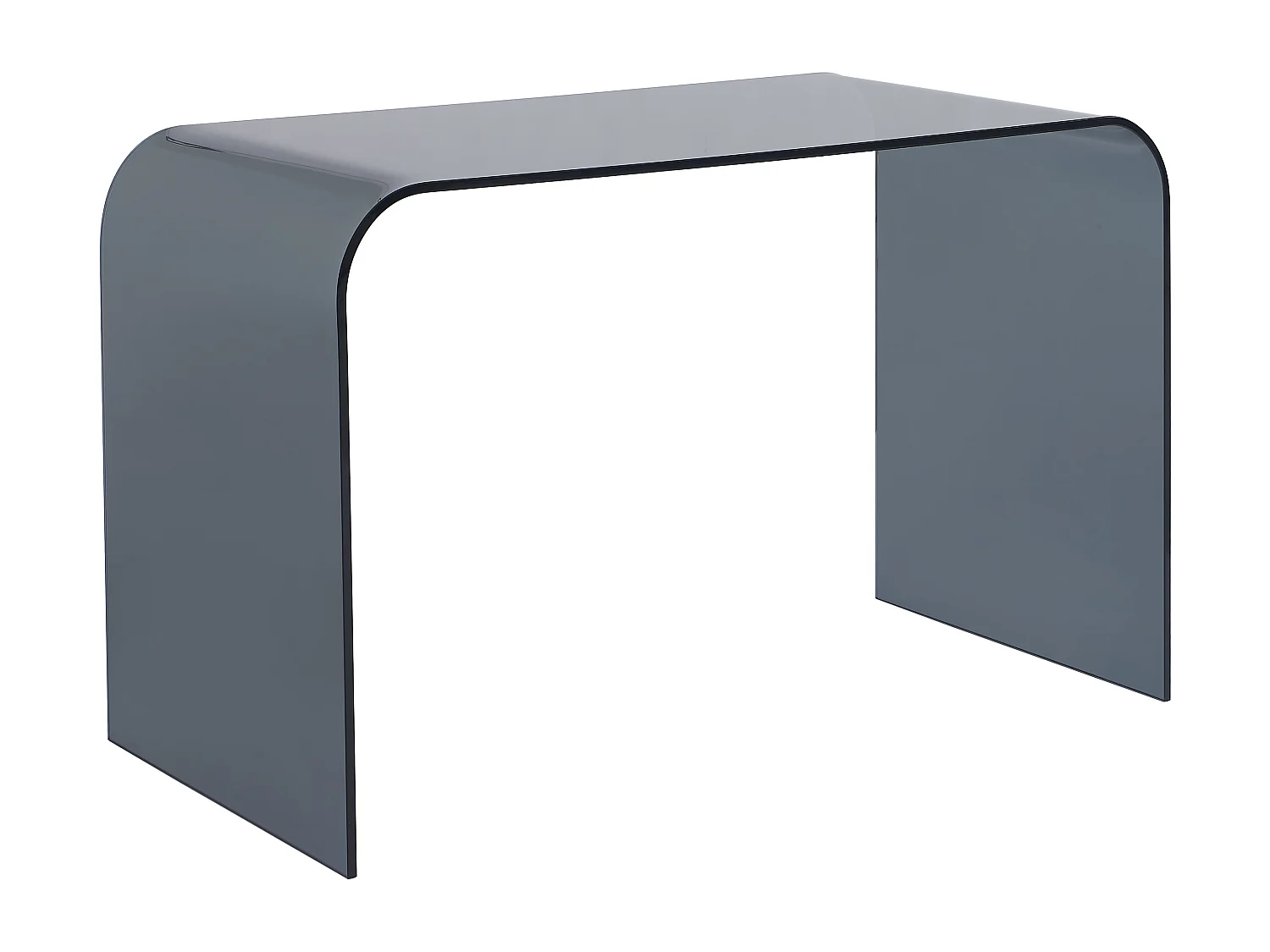 Bureau - Verre trempé - Anthracite - KARDEMO