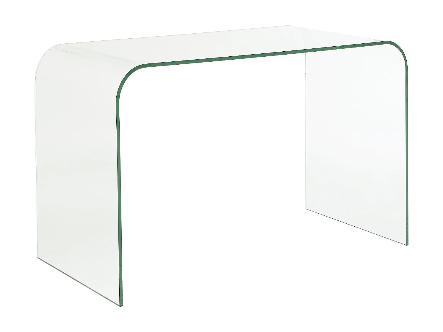 Bureau - Verre trempé - Transparent - KARDEMO