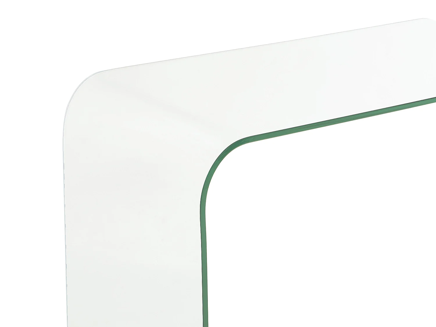 Bureau - Verre trempé - Transparent - KARDEMO