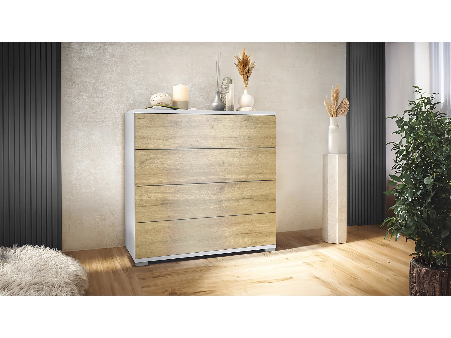 KOMMODE Pavos Eiche Evoke