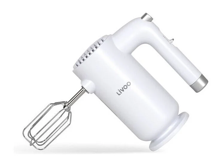 Batteur électrique - LIVOO - 250 W - 5 vitesses et fonction turbo - Blanc