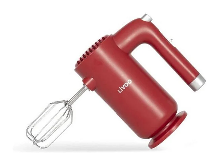 Batteur électrique - LIVOO - DOP243R - 250 w - 5 vitesses - Rouge