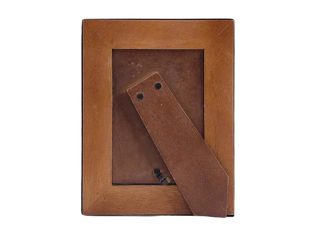 Cadre Photo Loft en rotin et métal 10x15 - Beige