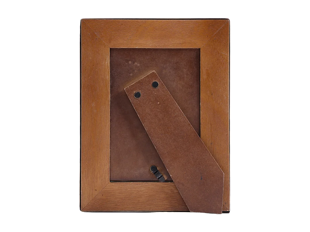 Cadre Photo Loft en rotin et métal 10x15 - Beige