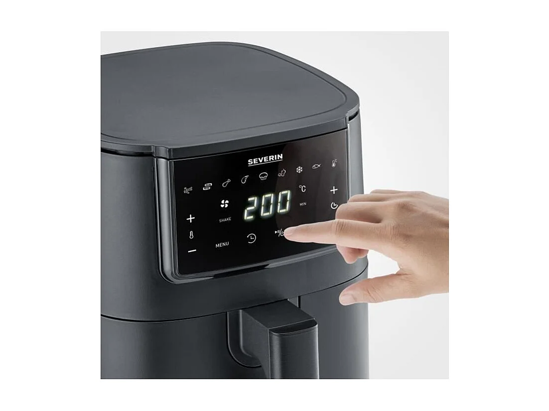 Friteuse a air chaud - SEVERIN - Airfryer FR2461 - Capacité 4 L - 8 programmes - 1300 W